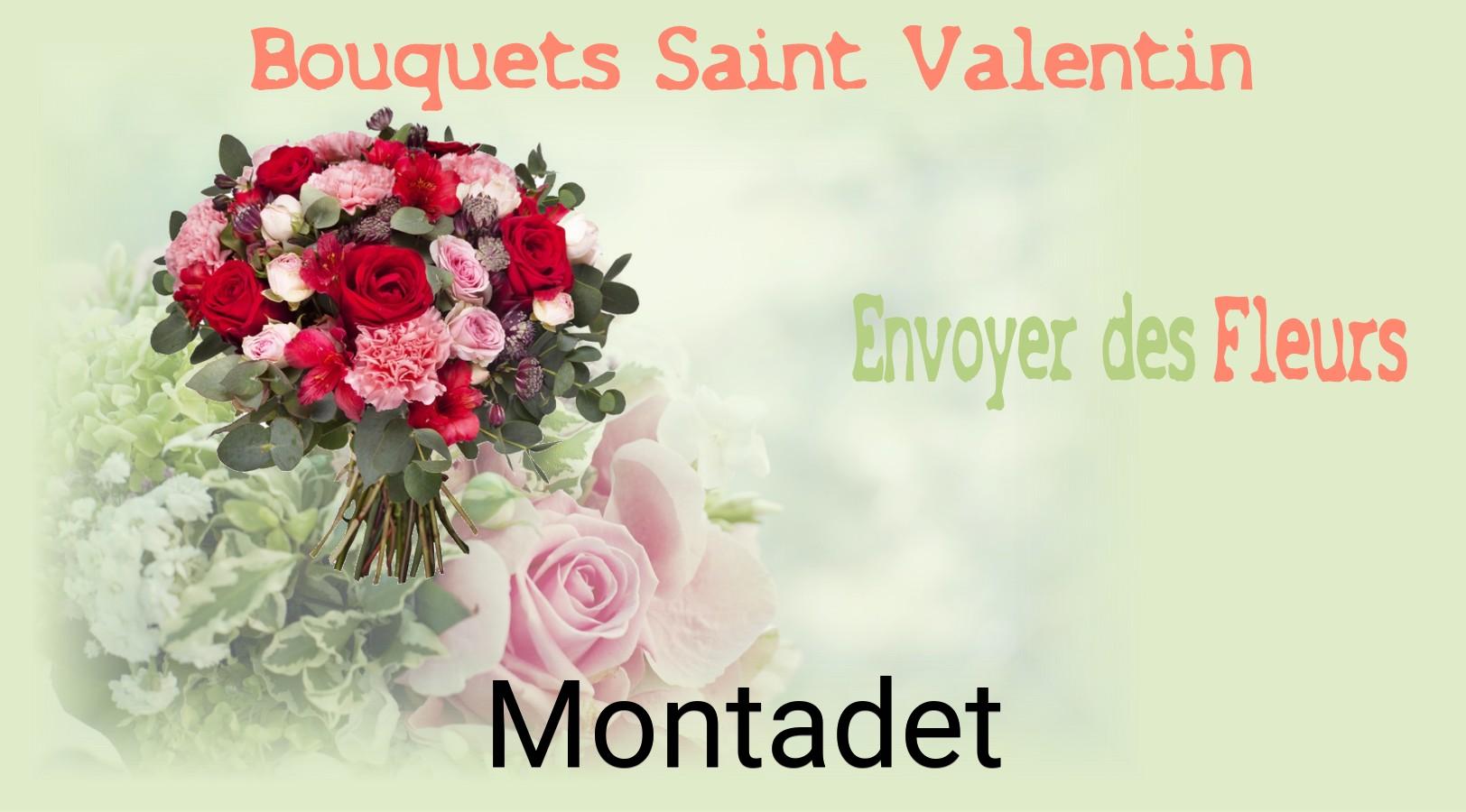 Roses de Saint-Valentin livrées à Montadet